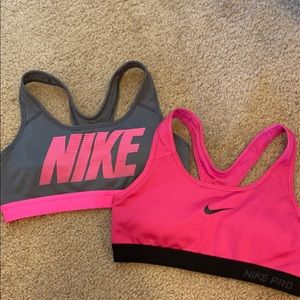 Nike sports bras